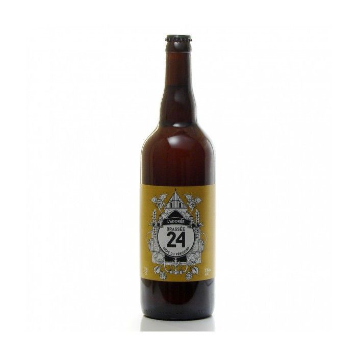 Birra Bionda 24 ore, L'Adorée, Birrificio Artigianale Sarlat, 75cl