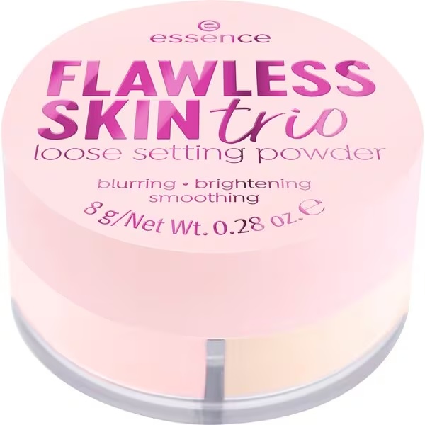 Essence Flawless Skin Trio 10 puder u prahu za fiksiranje tena<br>8g