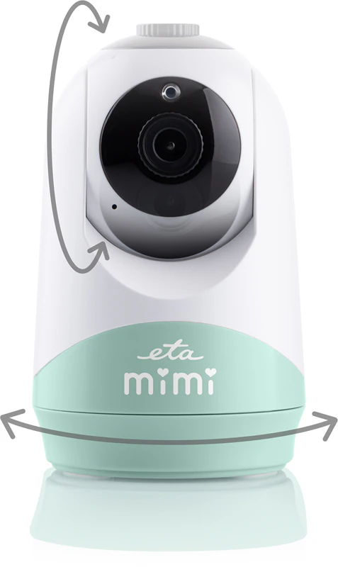 Monitor de bebê ETA Mimi 5306 90000 com câmera