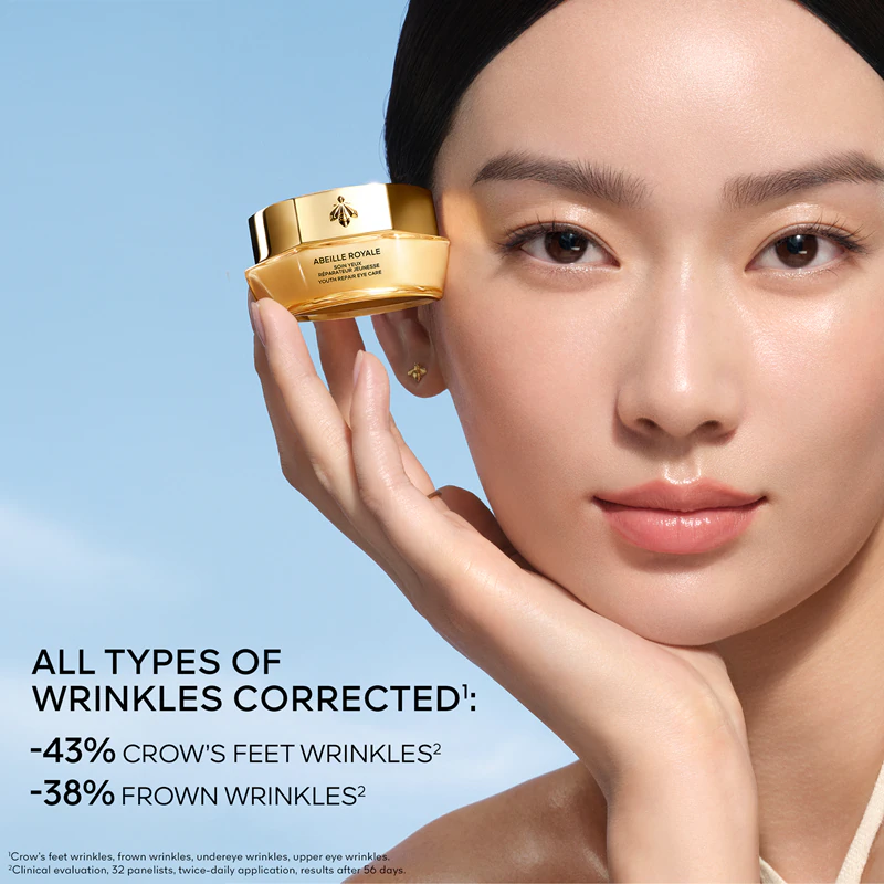 GUERLAIN Abeille Royale Youth Repair Eye Cream očný krém proti vráskam