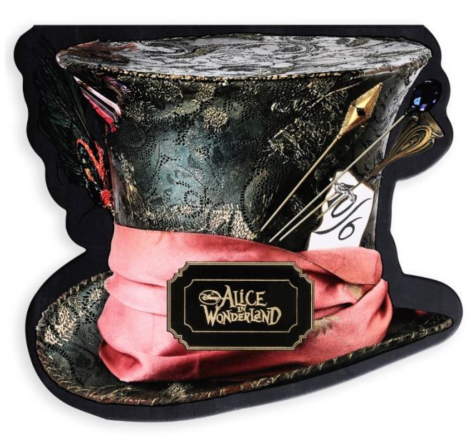 Paleta na tvár Alice in Wonderland Šialený klobučník Palety na očné tiene a líčenie