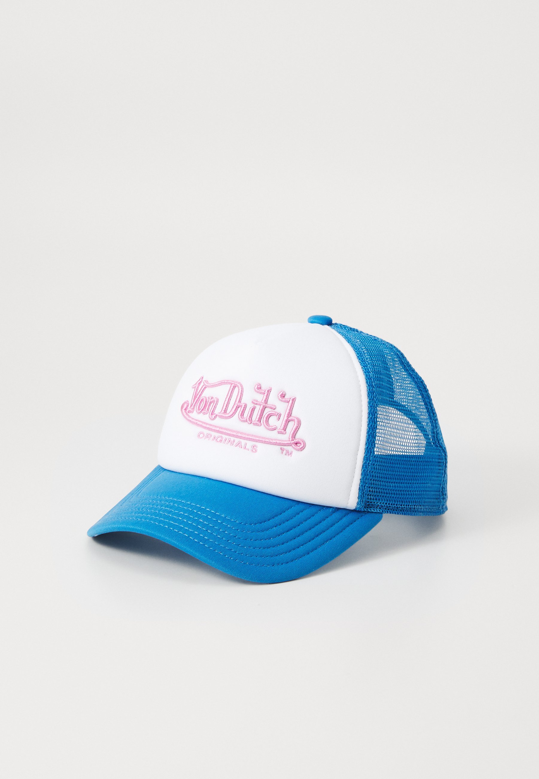 Von Dutch TRUCKER ALTANTA UNISEX - Cappellino - blu/bianco/rosa