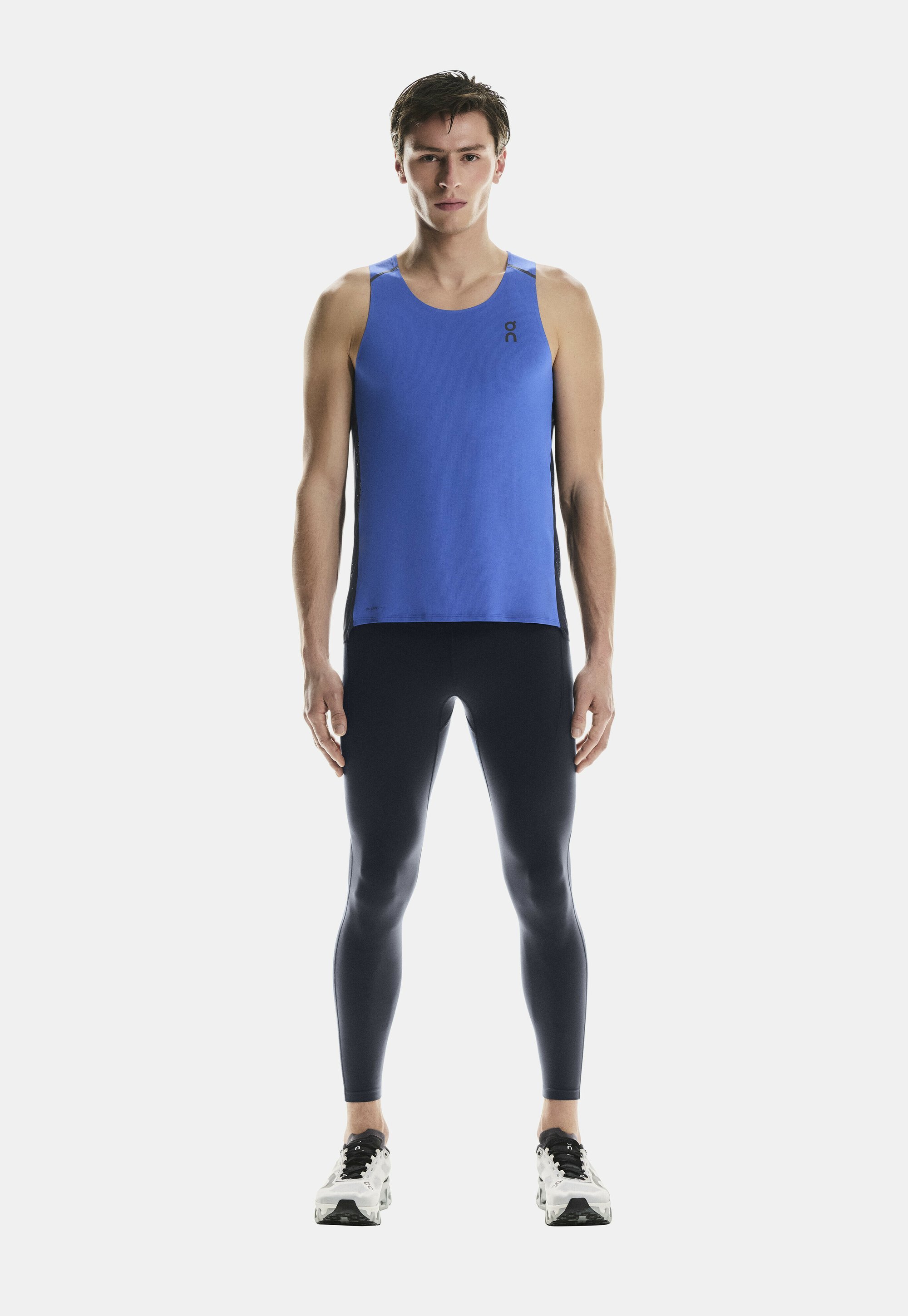 Collant de course PERFORMANCE - bleu marine