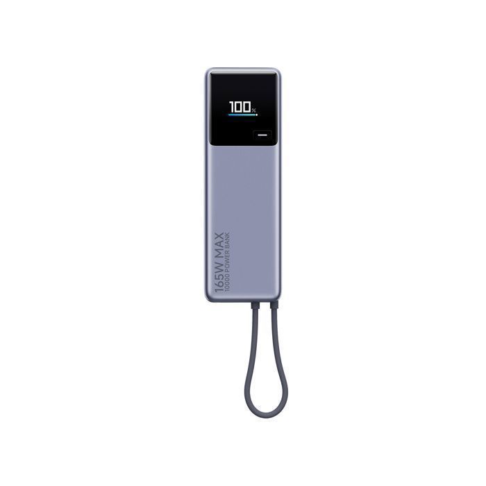 Power Bank - Xiaomi 165W Power Bank 10000mAh (Câble Intégré)- Double Port USB - Charge rapide - Charge de l'ordinateur