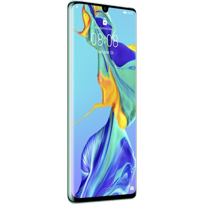Smartphone HUAWEI P30 Pro 128GB Blu Aurora - Dual SIM - Android 9.0 Pie - Lettore di impronte digitali