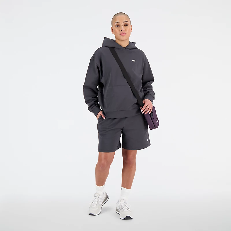 Bluza z kapturem Femme Sport Essentials Premium Fleece - BLACKTOP