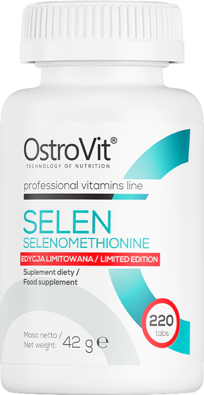 OstroVit Selenium voedingssupplement ter ondersteuning van een goede lichaamsfunctie