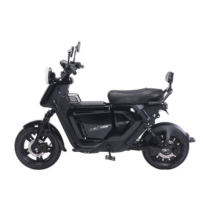 Motocicleta elétrica BEZIOR XIAONIU A, motor de 1500 W, bateria de 48 V 20 Ah, pneus de 12 polegadas, ideal para deslocamentos diários.