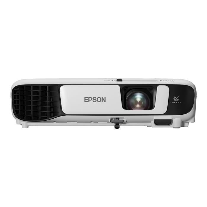 EPSON EB-W42 3LCD Projector - Portable - 3600 lumens (white) - 3600 lumens (color) - WXGA (1280 x 800) - 16:10 - 720p