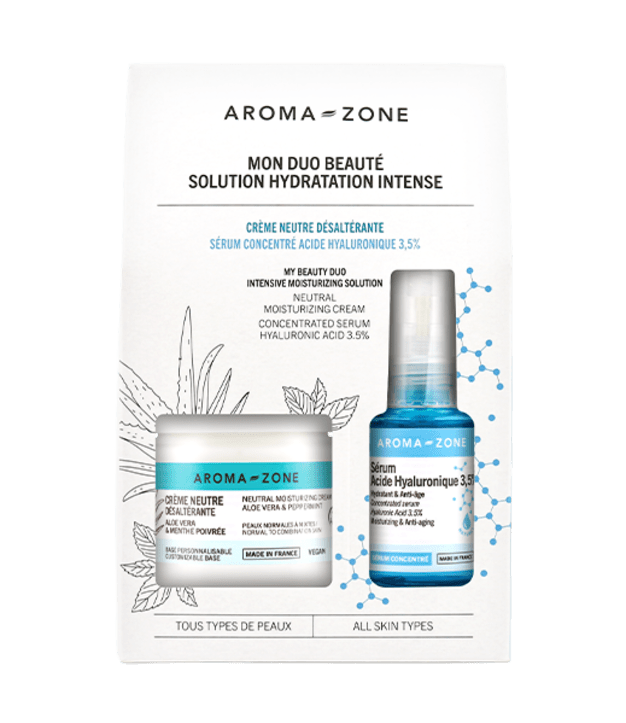 Coffret duo sérum & crème - Solution hydratation intense