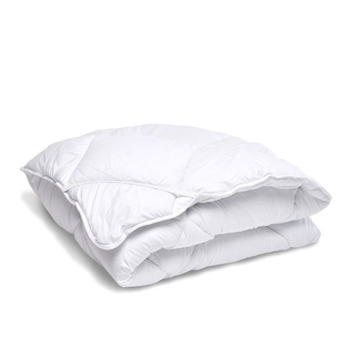 Surmatelas 160x200 cm Confort Anti-acariens - Traitement naturel - Fabriqué en France - BLEU CALIN
