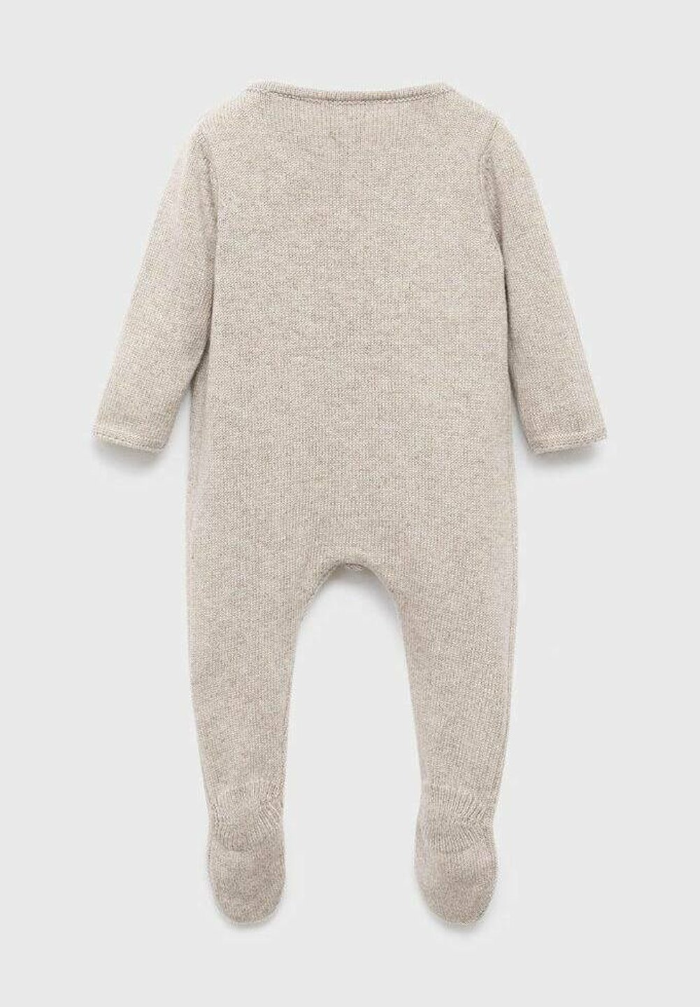 Mango Kids Sleepsuit - brązowy