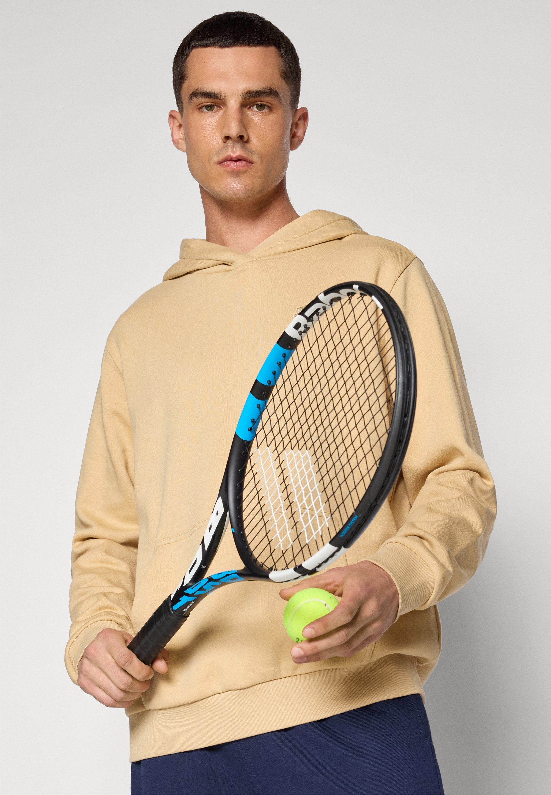 Lotto HOODED HERITAGE - Sweat à capuche - crème irlandaise