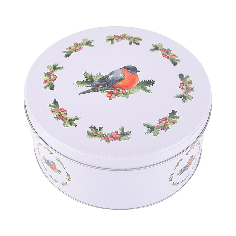 Juego de 3 cajas para pasteles Cuisine, con motivos navideños.