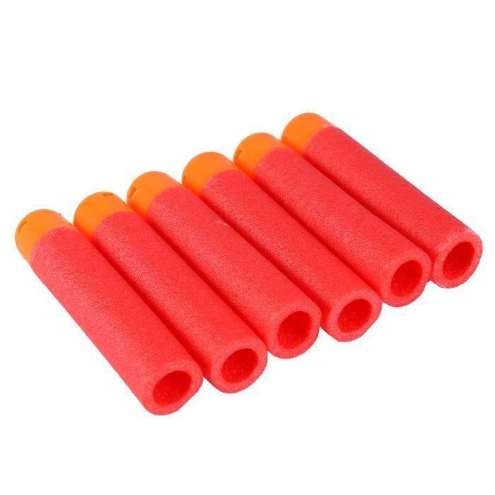 Pijltjes - Stillcool® - 60 stuks - Rood - Compatibel met Nerf N-Strike Mega - Spons en silicagel