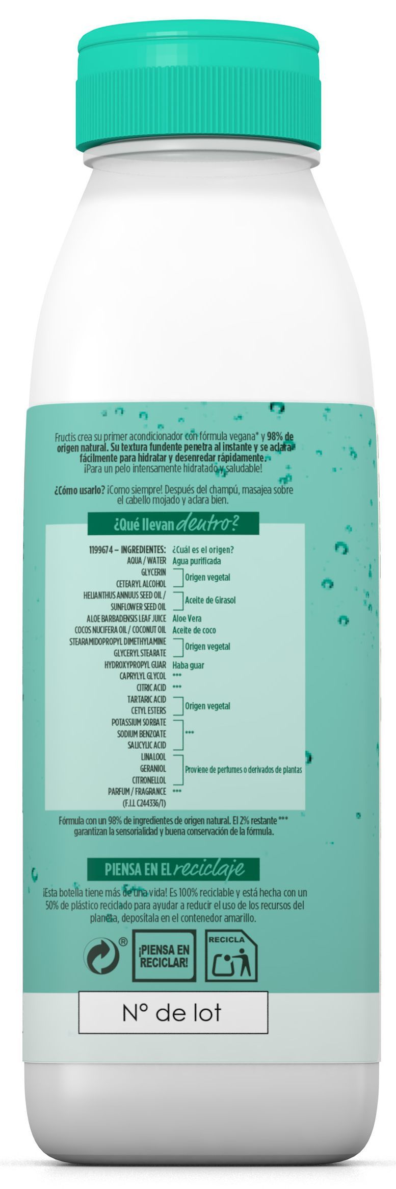 Fructis Hair Food Aloe Vera hidratantni regenerator Regeneratori bez silikona