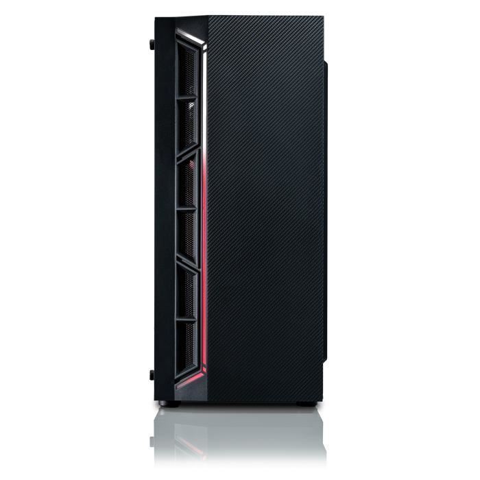 BEASTCOM Q3 Essential Gaming, PC da gaming completo, AMD Ryzen 3 3200G 4x4.00GHz, 4K Vega 8, 16 GB di RAM, SSD da 512 GB, WiFi, Win11