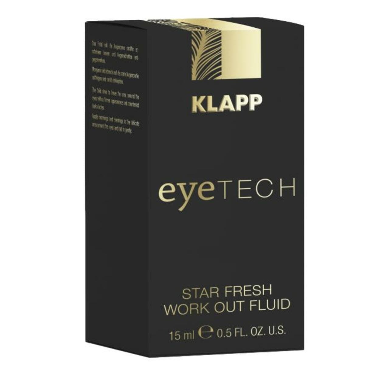 Klapp set za njegu tijela Eyetech Star Fresh fluid za vježbanje - 15 ml