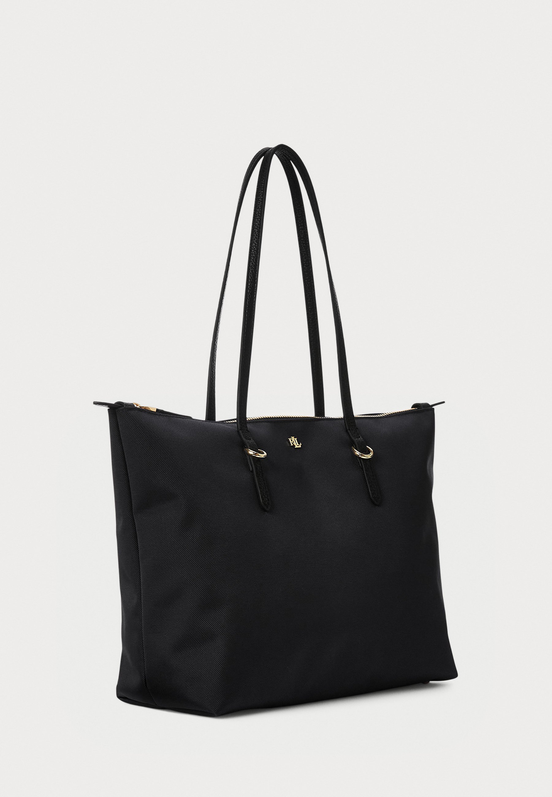 Lauren Ralph Lauren NYLON MEDIUM KEATON TOTE BAG - Tote bag - zwart
