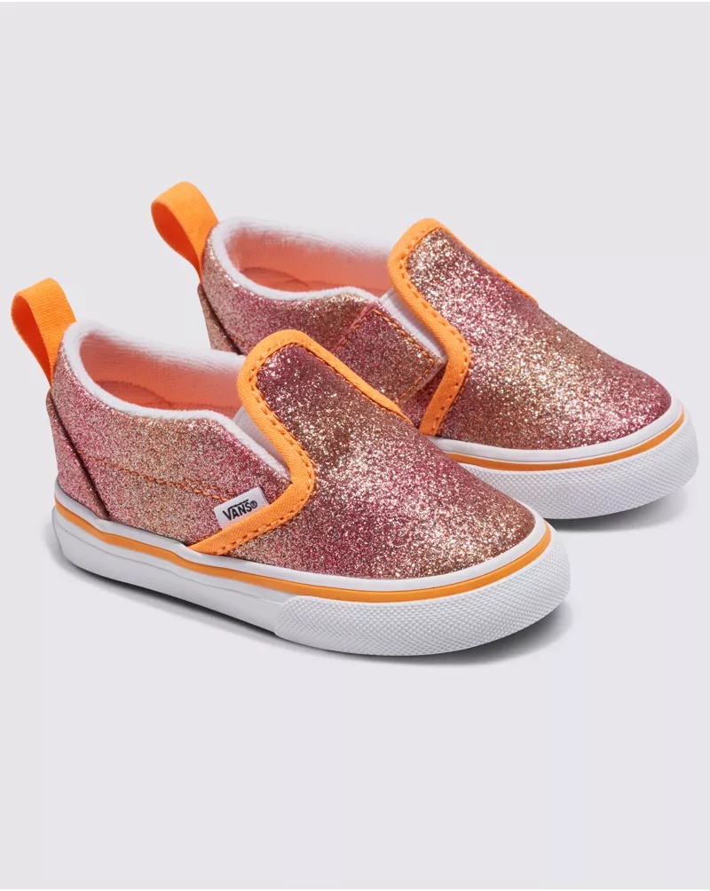 Toddler Slip-On V Glitter Shoe