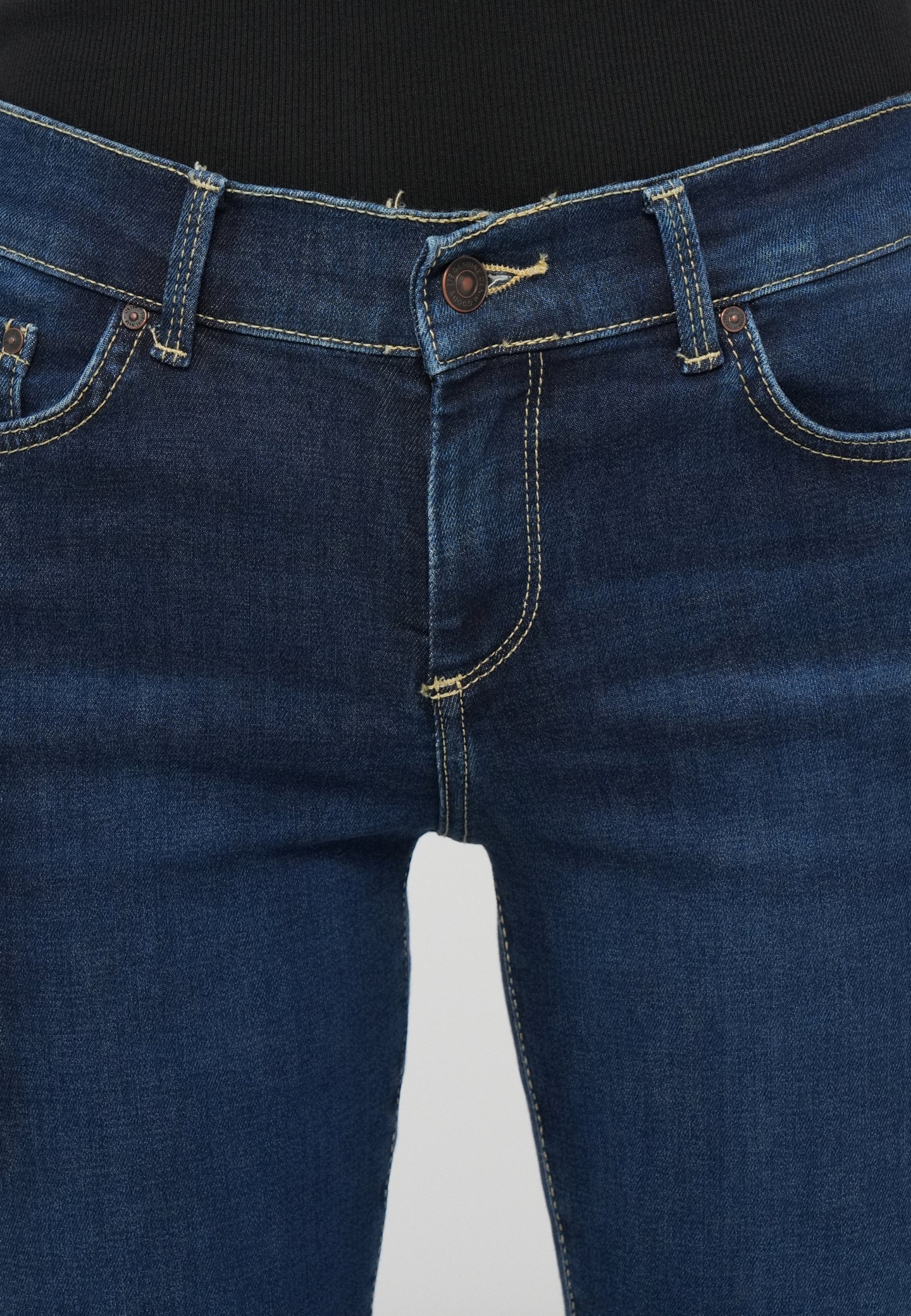 LTB FALLON - Bootcut teksad - tumesinine denim