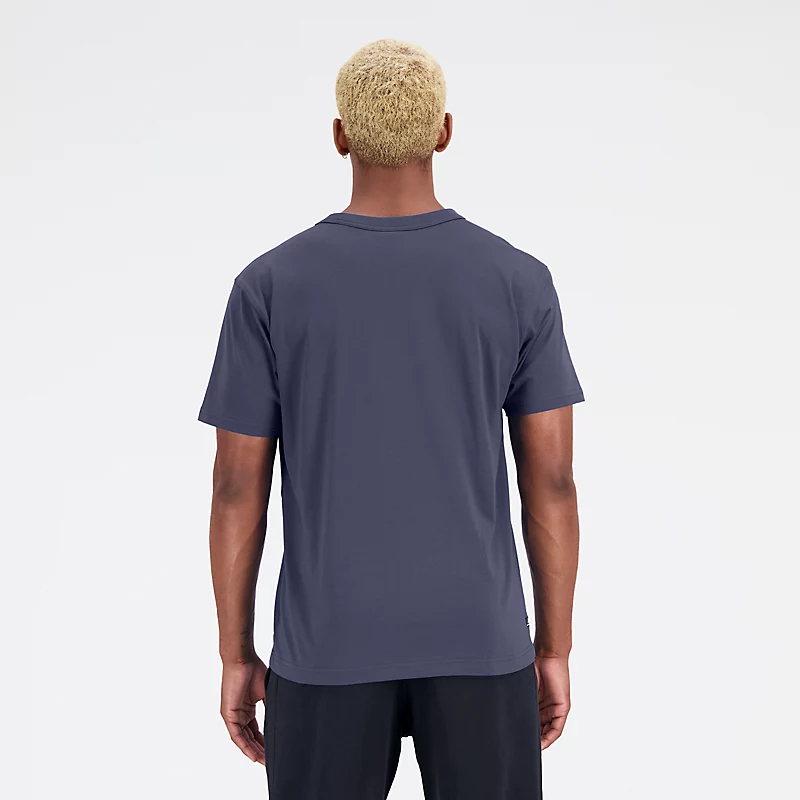 Męska koszulka med krótkim rękawem Essentials Reimagined Cotton Jersey - ECLIPSE