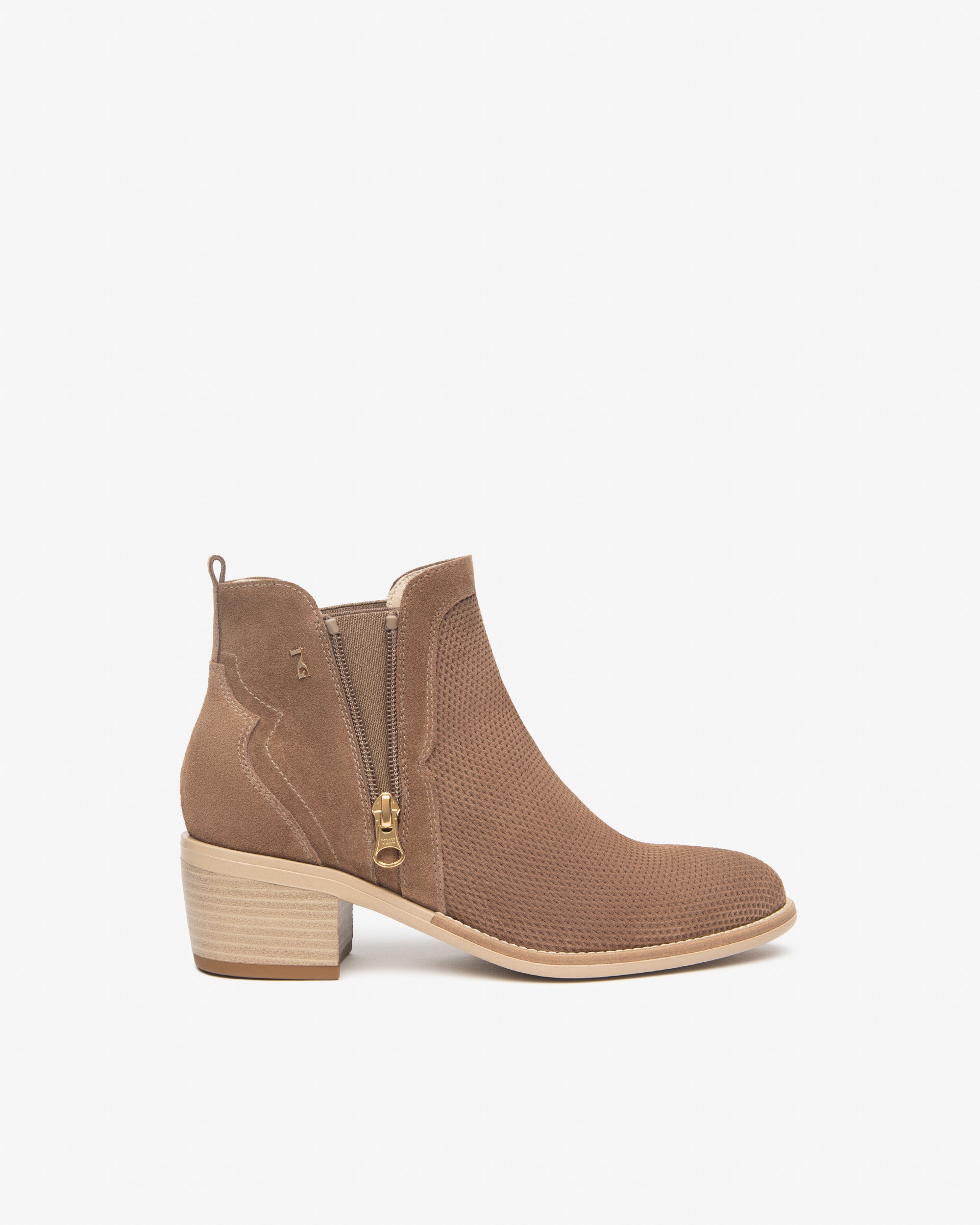  Damen-Wildlederstiefeletten
