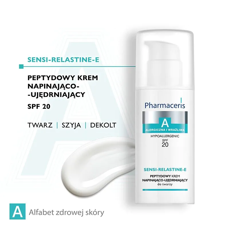 Pharmaceris A Sensi-Relastine-E Peptydowy krem napinająco-ujędrniający SPF 20