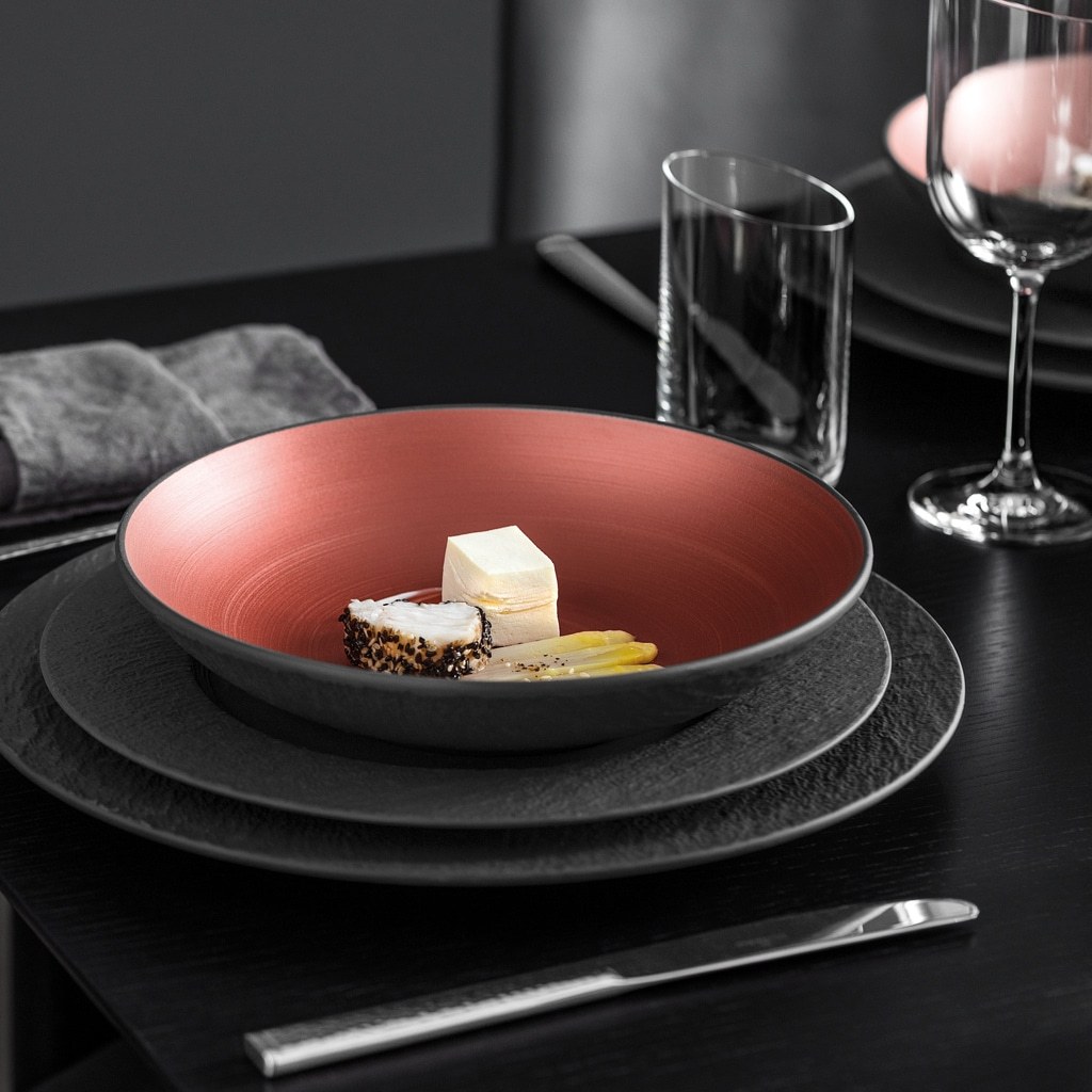 Villeroy & Boch bļoda, plakana, modelis Rock Glow - 1 gab.