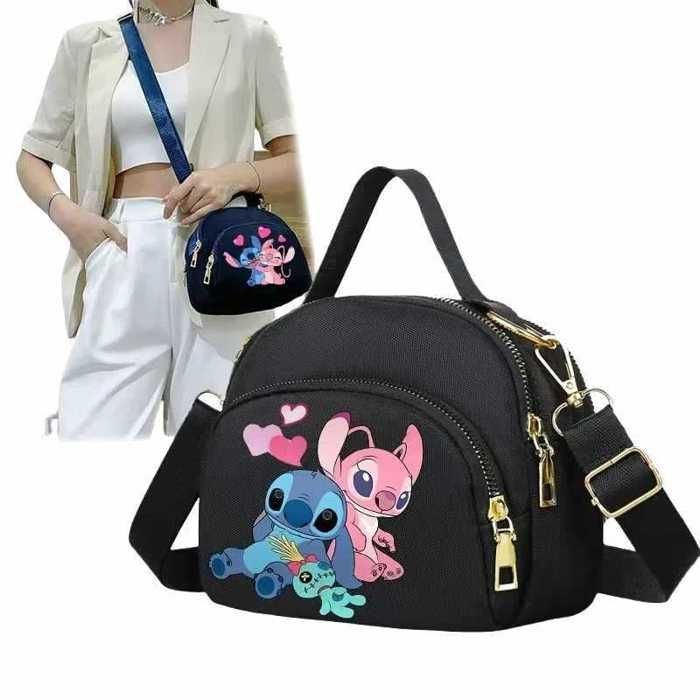 Handbag, Girl's Handbag, Girl's Shoulder Bag, Gift Idea for Girls and Children, Beautiful Birthday Gift - Black
