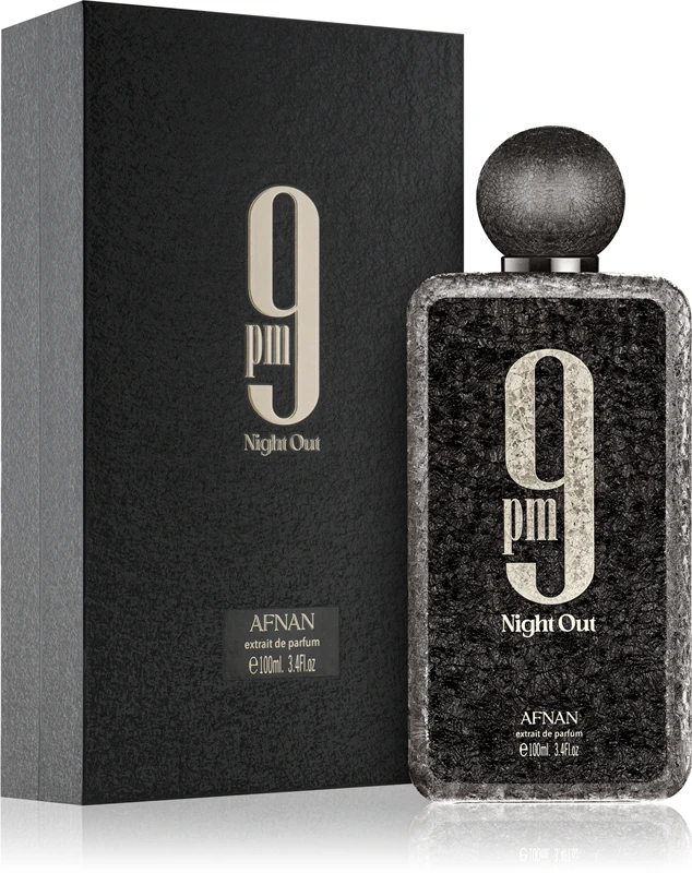 Afnan 9 PM Night Out ekstrakt perfume unissex