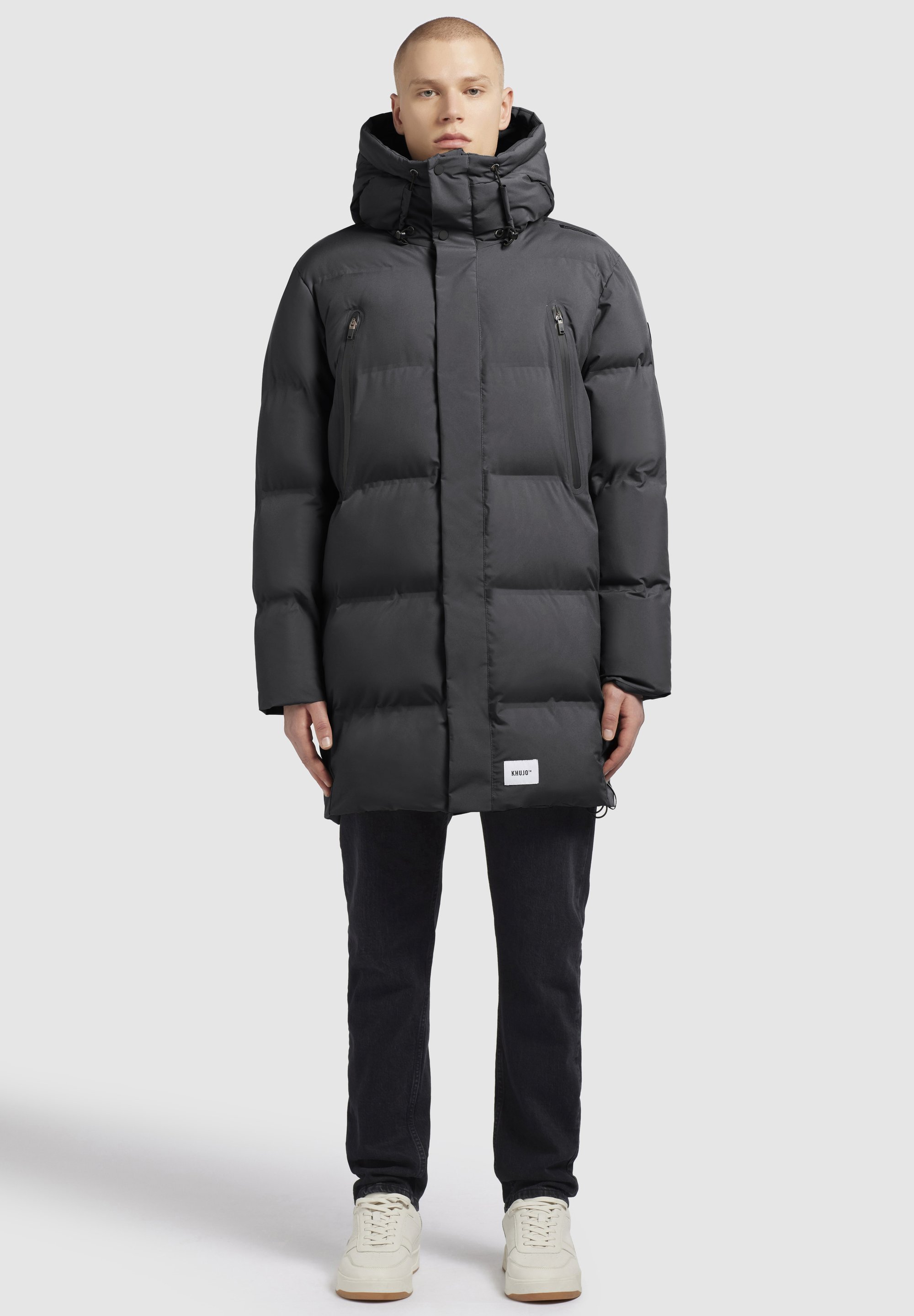 khujo MORSE - Cappotto invernale - grigio scuro