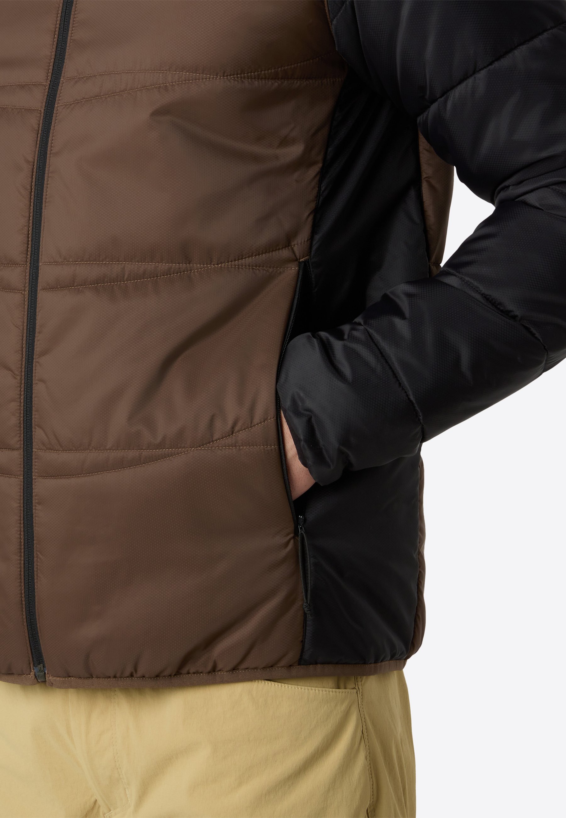 Giacca invernale The North Face M QUEST SINTETICA - marrone fumo