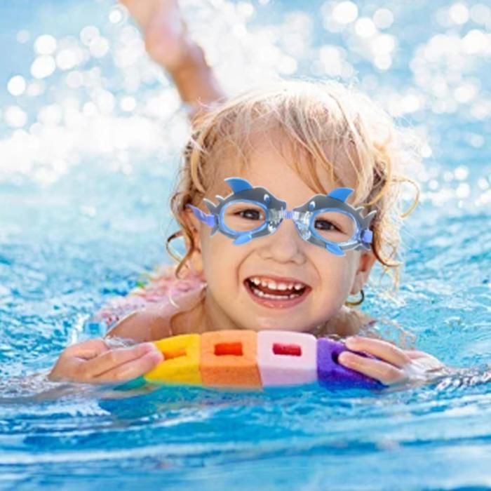 2-Piece Children's Swimming Goggles, Leak-Proof Children's Swimming Goggles, Anti-Fog Children's Swimming Goggles, Children's Swimming Goggles