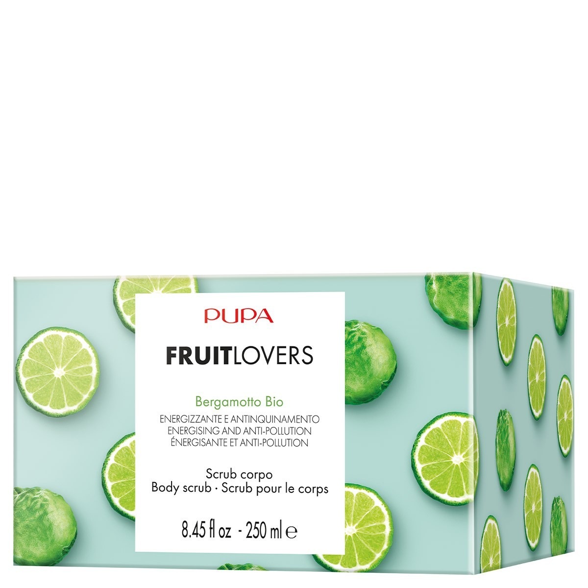 PUPA Milano Scrub pour le corps bergamote bio