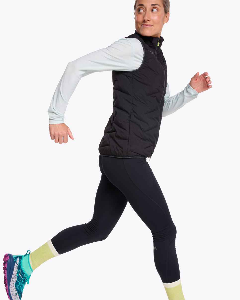 HOKA Skyfill hardloopvest zwart