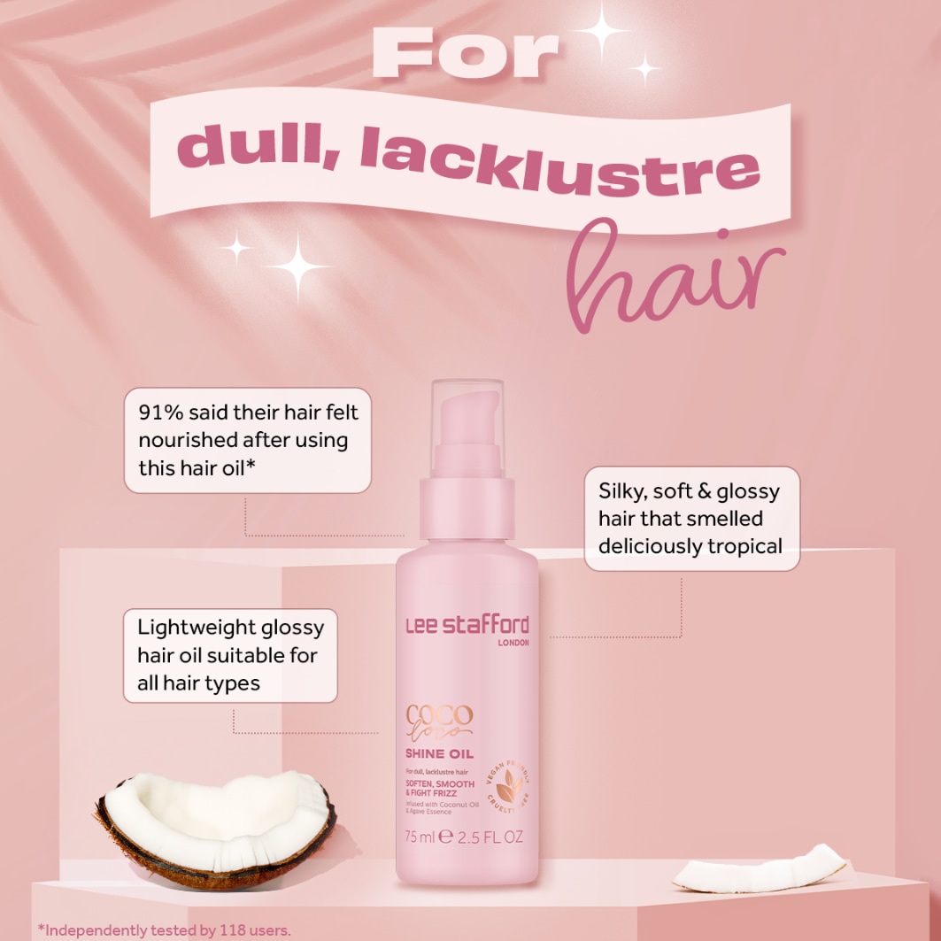 Olio per capelli Lee Stafford - 75 ml