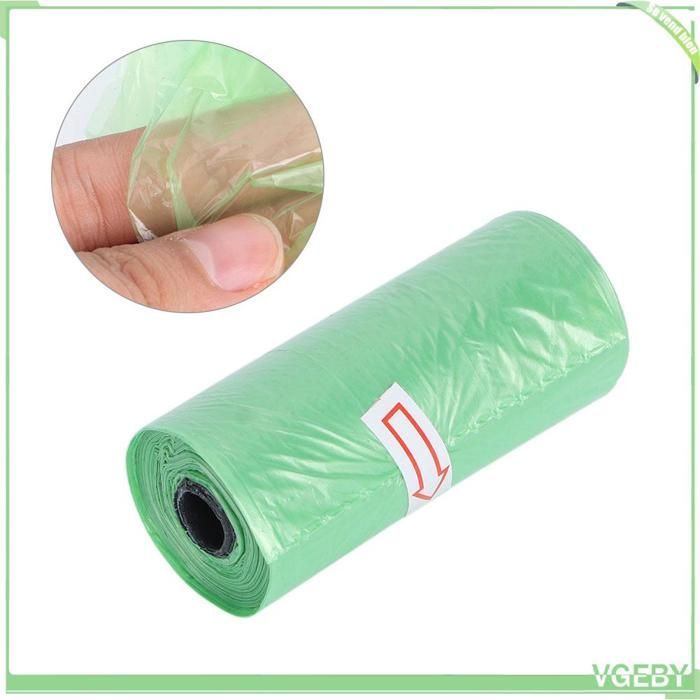 Sacchetti per rifiuti Fafeicy, 20 rotoli, per pannolini per neonati, sacchi per rifiuti igienici e shampoo, verdi