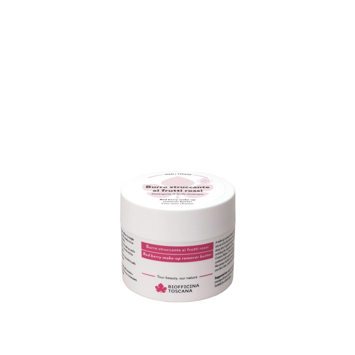 Illuminante Burro struccante ai frutti rossi - Crema detergente viso