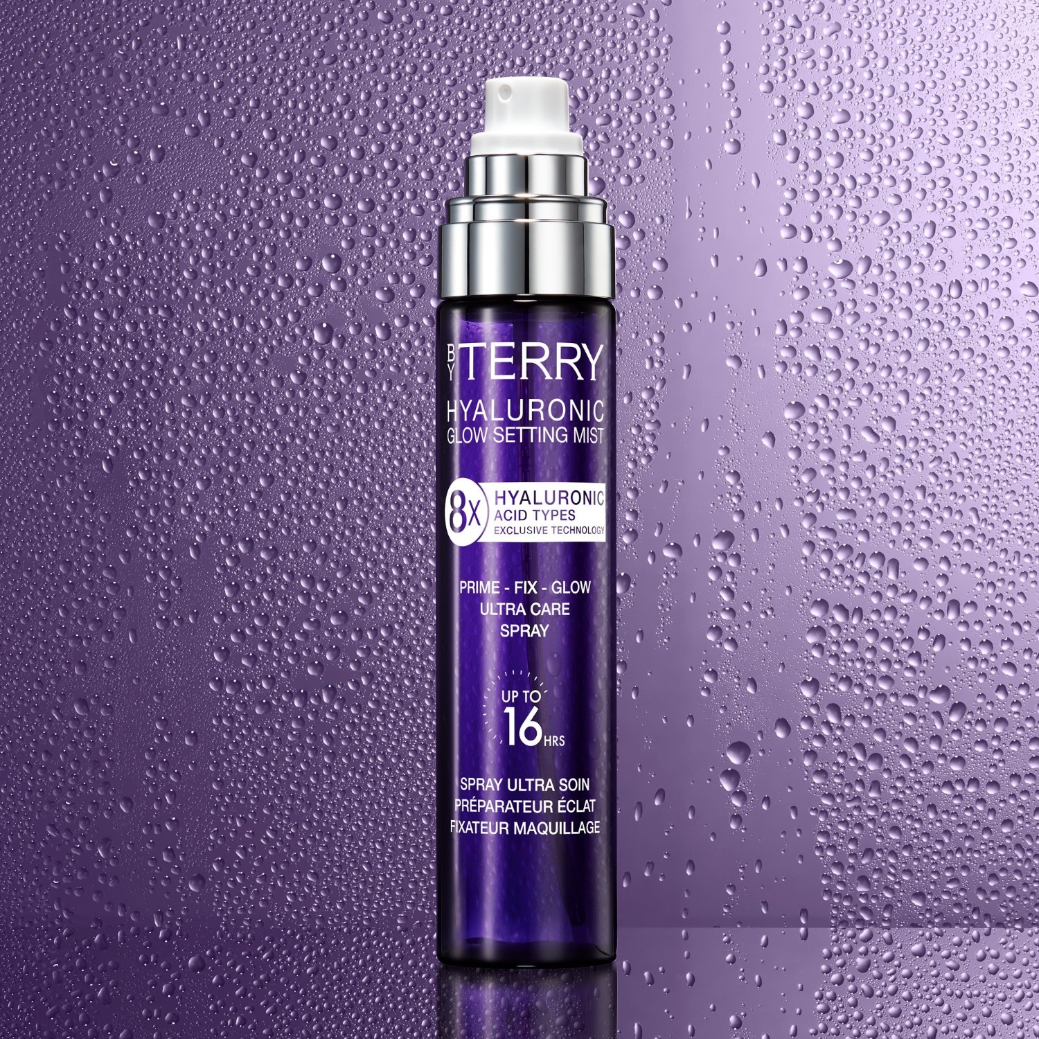 Fixačný sprej s kyselinou hyalurónovou s rozjasňujúcim sprejom od By Terry - 100 ml