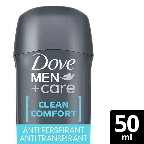 Dove Men+Care 48 Hr Clean Comfort antiperspirant tuhý 50ml