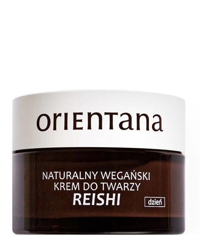 Orientana Wegański krem do twarzy Reishi na dzień