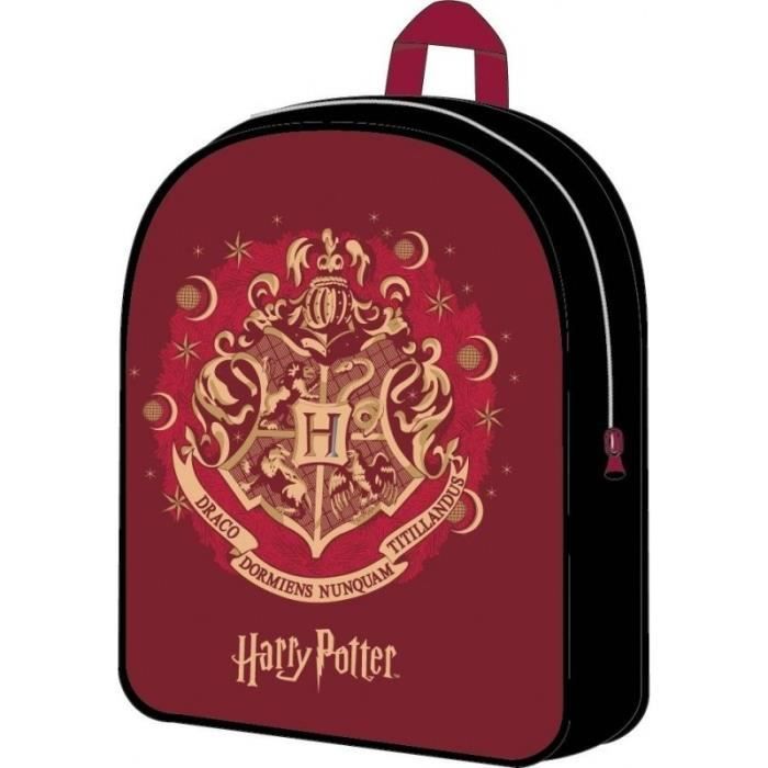 Mochila - Harry Potter - 30 cm - 1 compartimento - Correas ajustables - Alta calidad