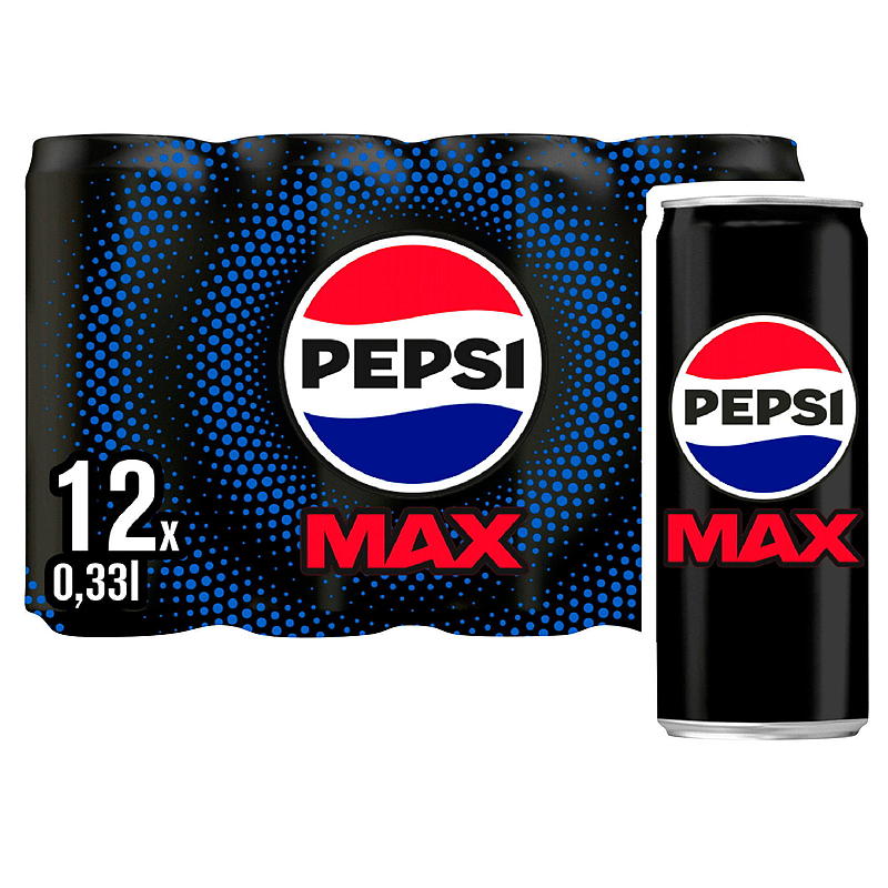 Pepsi Max 12 blikjes van 0,33 l