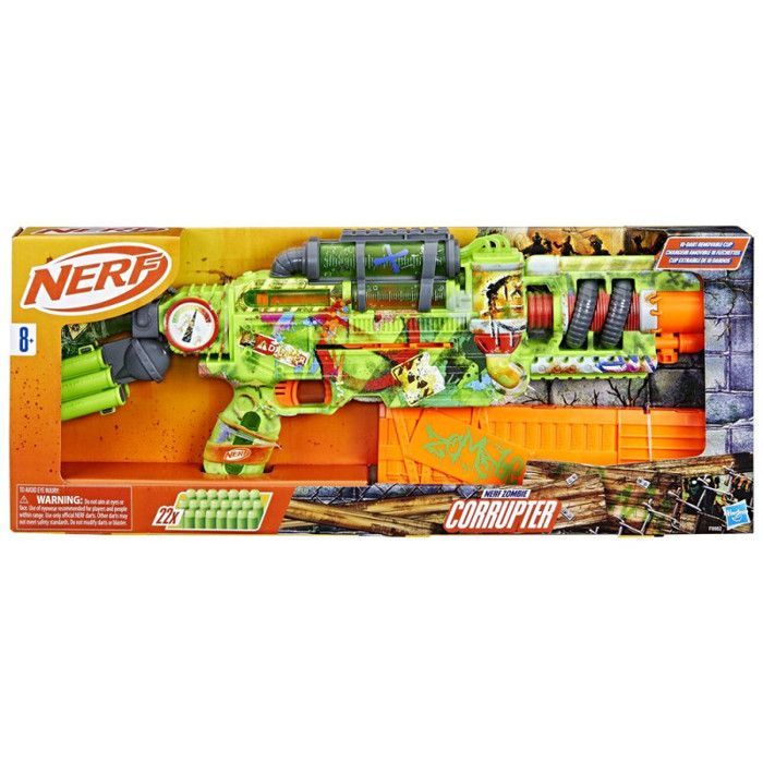 Nerf Zombie -ulkopelin turmeltuminen