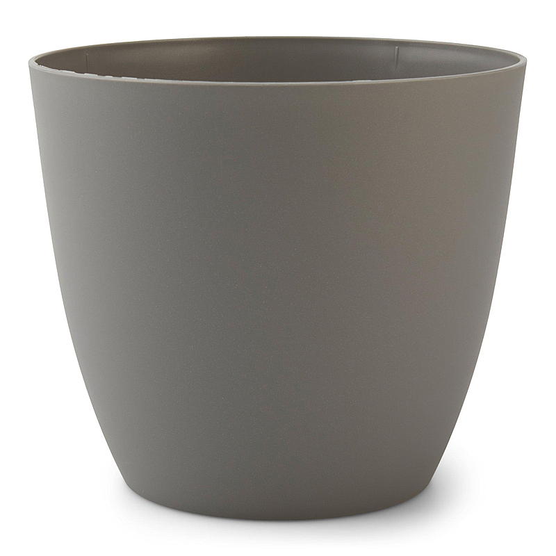 Urtepotte Ella ø 15 cm, plastik, stengrå