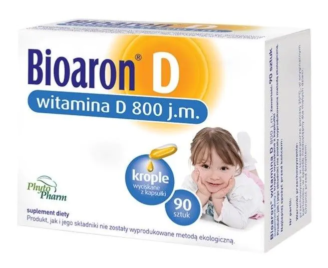 Bioaron D, Witamina D 800 j.m., Kapsułki twist-off