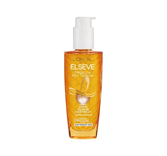L'Oréal Paris Elseve Magiczna Moc Olejków olejek kokosowy do włosów 100 ml