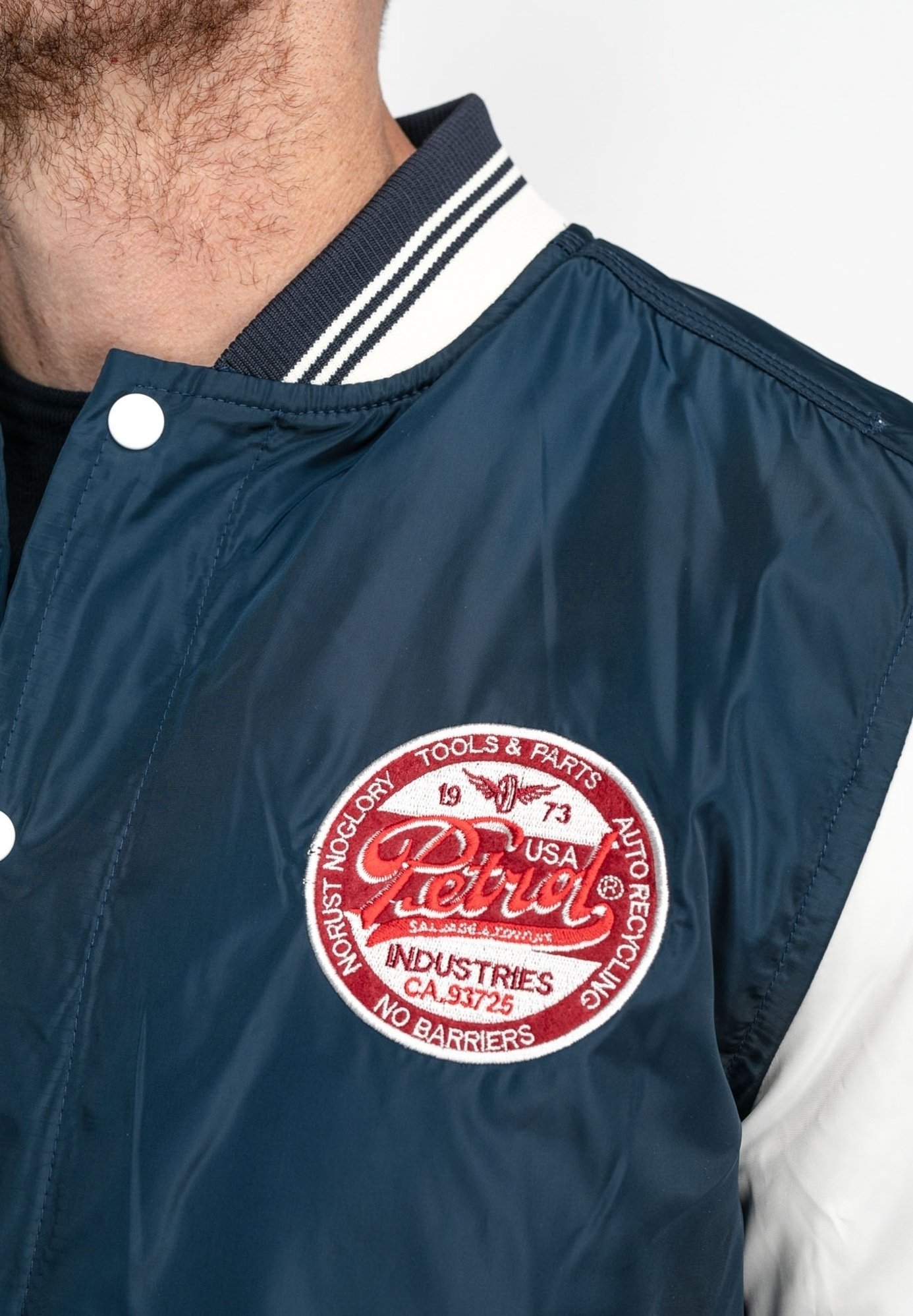 Petrol Industries bomberjack - blauw