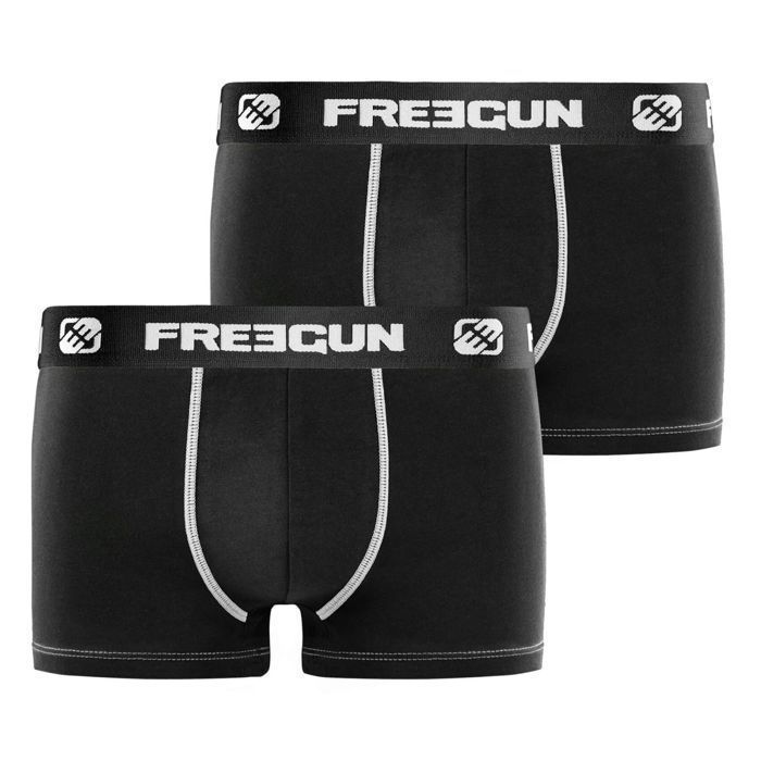 Freegun Boxershorts für Jungen - Schwarz (2er-Pack)